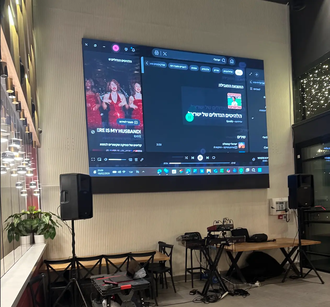 מסך לד 4x3 מטר לאולם ״ג׳ונם אירועים״ - תמונה 3